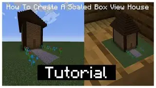 How To Make A Scaled Box View House l Immersive Portals Mod