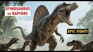 Spinosaurus vs Raptors &ndash; Epic Prehistoric Showdown You Can&rsquo;t Miss!