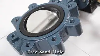 JRVAL lug butterfly valve 2