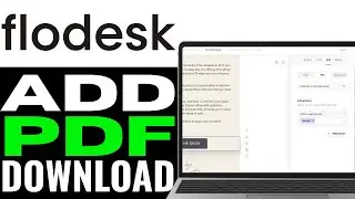 How to Add PDF Download to Flodesk Email 2025 (FULL GUIDE)