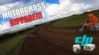 Motocross Rippage - Fraddon Moto Parc - HaloRC Osiris - DJI HD FPV FREESTYLE DRONE