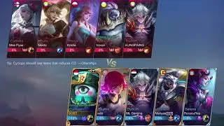 12 + 15 Kills MVP Cyclops Killing Machine! - Top 1 Global Cyclops By GOST - MLBB