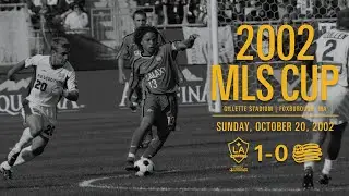 EXTENDED HIGHLIGHTS: 2002 MLS Cup: LA Galaxy vs. New England Revolution | Oct. 20, 2002