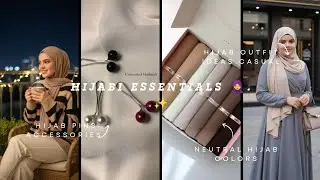 أهم الأساسيات التي تحتاجها كل محجبة لتكون أنيقة 🧕✨