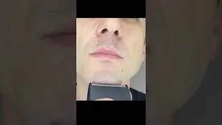 Foil blade on an electric shaver that leaves like a razor blade.