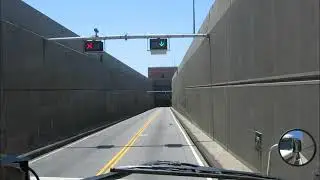 Richard sur la route, la traversée du pont tunnel Chesapeake Bay, Va