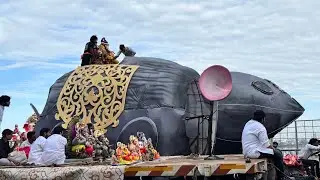 Ganesh Shobha Yatra 2025 || Biggest Ganesh 😱Moving in Hyderabad at Tankband 2025