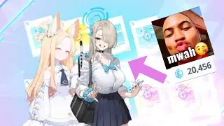 Blue Archive Anniversary Gacha Exe, Seia and Asuna(School) Gacha