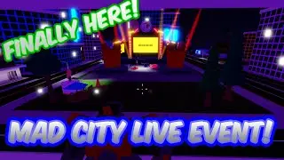 ROBLOX Mad City - 🔴MAD CITY LIVE EVENT FOOTAGE!!!!🔴