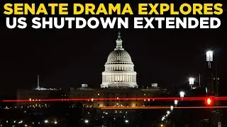 US Govt Shutdown Crisis Deepens: Senate Deadlock Shows No Sign of Breaking | Trump | JD Vance
