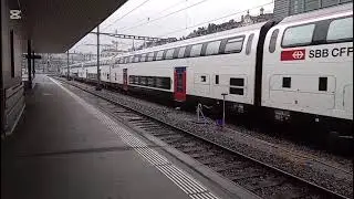 Züge am Bahnhof Luzern/Trains at Lucerne Station (2025)