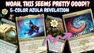 Fire Lord Azula Revelation!? - 5 Color MTG Standard COMBO Deck