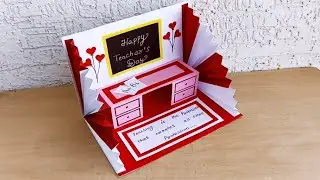 DIY - Happy Teachers Day | Handmade Card For Happy Teacher&rsquo;s Day