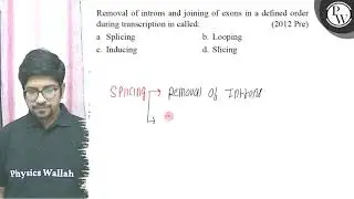 Removal of introns and joining of exons in a defined order during t...