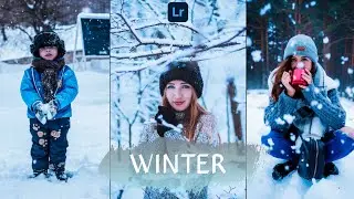 Winter Photography- Free Lightroom DNG & XMP Presets|Winter Presets Lightroom| Free Lightroom Preset