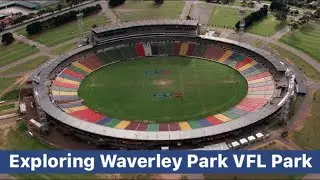 Exploring Waverley Park VFL Park. Home to the AFL for 30 years in Melbourne 1970-2000 Great History