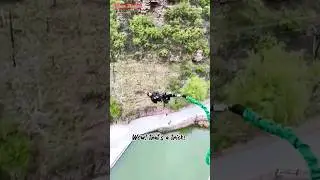 EPIC BUNGEE JUMP : ADRENALINE OVERLOAD #shorts #bungeejumping #bungee