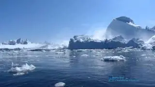 Greenland Ilulissat iceberg collapse - Groenlandse Ilulissat ijsberg stort in