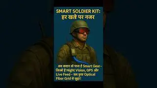 Soldier Goes High-Tech 👌🔥 || #SmartSoldier #TechPoweredArmy  #MadeInIndia  #DefenseInnovation