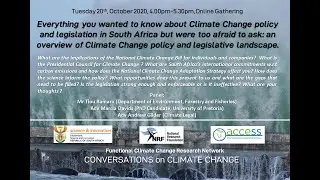 ACCESS CoCC1 Climate Change Legal Landscape