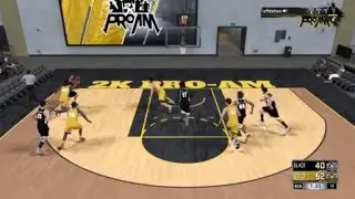 Lob to a random in walk on