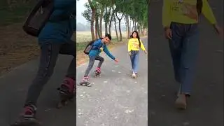 Crazy Girls Reaction 😂 Skating #skating #skatingboy #crazy #girl #reaction #shorts