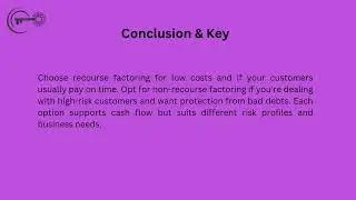 Recourse Factoring or Non recourse Factoring Which is Right for you
