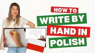 Learn to write by hand in Polish