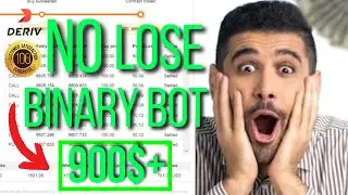 🤖NO LOSS BINARY BOT 🤑 100% WIN RATE | NEVER LOSE BINARY BOT | DERIV BOT | HINDI