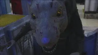 Mutant Sewer Rat Animatronic - In-Store Demo - Spirit Halloween 2025