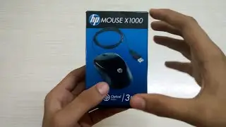 HP X1000 Wired Mouse (Black/Grey) - Review