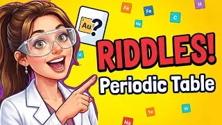 The ULTIMATE Periodic Table Elements Riddles! #periodictable #riddles #chemistroland