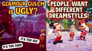 Is Glamour Gulch Really Ugly in Disney Dreamlight Valley? More Mickey and Minnie Dreamstyles? Why?