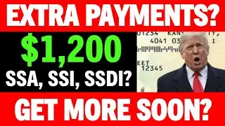 ДОПОЛНИТЕЛЬНЫЕ ВЫПЛАТЫ? ПОЖИЛЫЕ ЛЮДИ МОГУТ ПОЛУЧИТЬ НА 1200 ДОЛЛАРОВ БОЛЬШЕ В СКОРОМ ВРЕМЕНИ? ПОЛ...