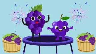 Fruit Playground Nursery Song- Apple Munch- Fruits So Sweet, Yum Yum Yum
