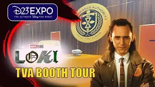 D23 Expo: Loki - TVA Booth Activation Tour