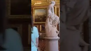 Walking through the Palazzo Pitti (Pitti Palace) in Florence Italy