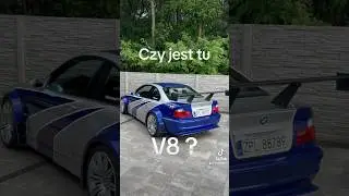 Podobno moja replika BMW M3 GTR NFS Most Wanted nie ma pod maską silnika V8, co rzeczywiście jest ?