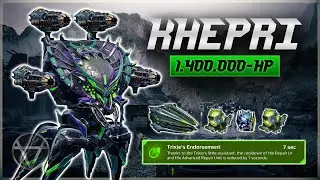 [WR] 🔥 Aramis Khepri Gets 1,400,000 HP &ndash; Mk3 Gameplay | War Robots