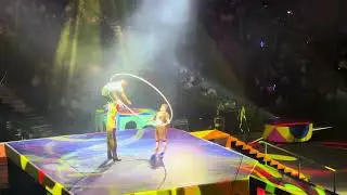Ringling Brothers Barnum & Bailey Circus #ringlingbrothers #clowning #physicalcomedy #hulahoop #fypシ