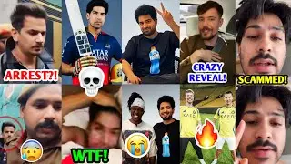 Another UNEXPECTED EXPOSE...😱💀| Prince Narula ARRESTED?, Samay Raina & KSI, Mrbeast & Ronaldo, Purav