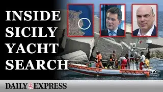 Sicily yacht sinking: How events unfolded as rescue efforts continue