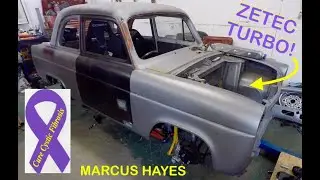 ROB AND JODIES ZETEC TURBO 100E DRAG RACING CAR!!
