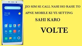 jio sim fix volte problem