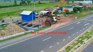 The Best !!! Drainage and drainage of ASEAN Road drainage techniques to prevent damage to the Road