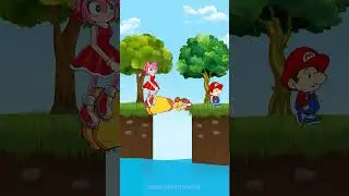 So poor for Luigi !! Sacrifice for love 💚 Mario Family Story #Story #shorts #tiktok #viral
