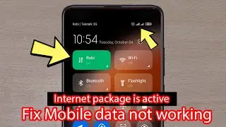 Как активировать мобильные данные на Redmi // Исправление подключения к данным на Xiaomi