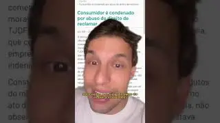 Consumidor condenado por coment&aacute;rio no RECLAME AQUI!