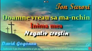 Doamne vreau sa ma inchin,TON SURORI ,PREZENTAT DE David Gogonea