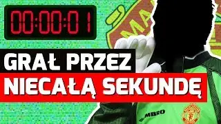 NAJKRÓTSZY WYSTĘP ZAWODNIKA W HISTORII